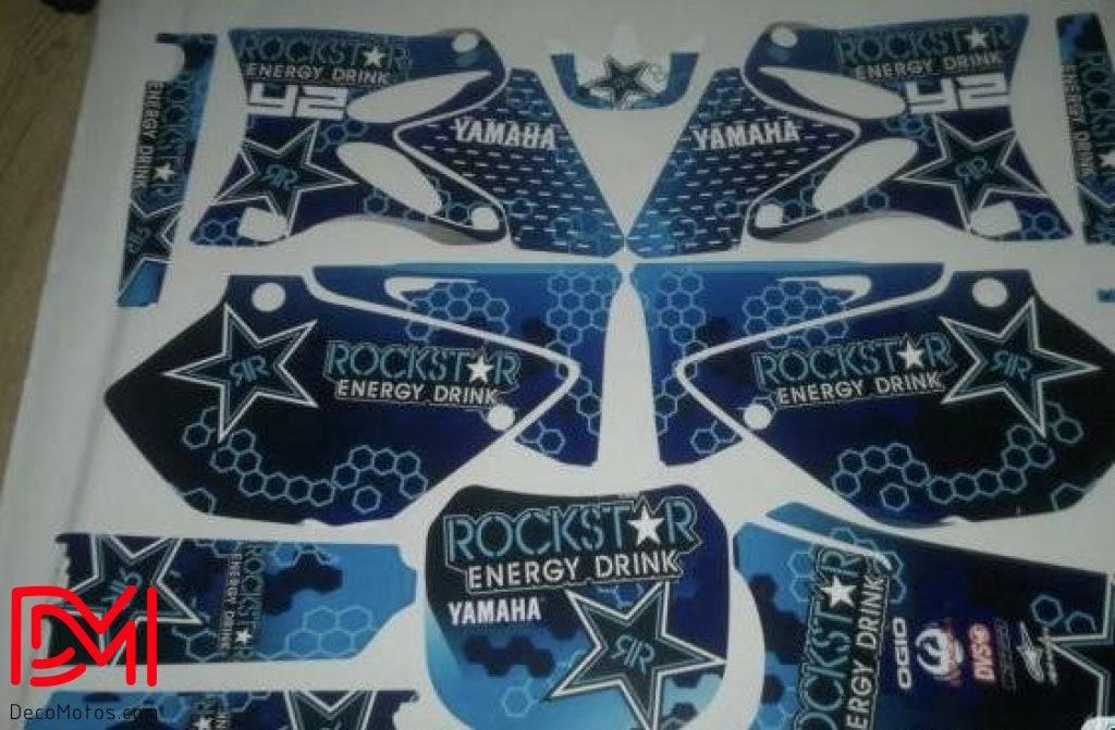 Kit Déco ROCKSTAR – Yamaha YZ 125/250 2002-2014