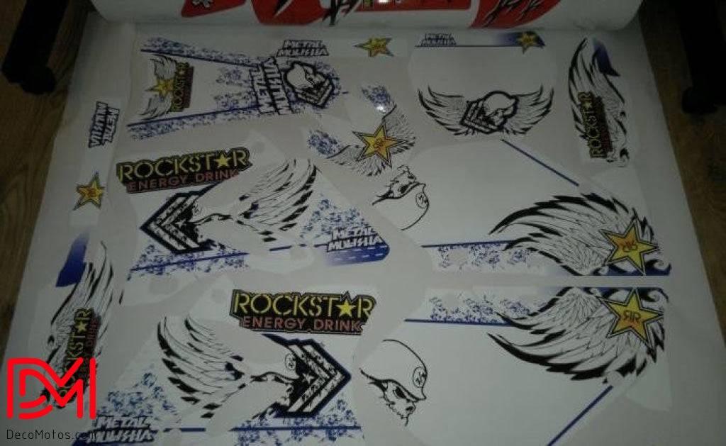 Kit Déco ROCKSTAR – Yamaha YZ 125/250 2002-2014