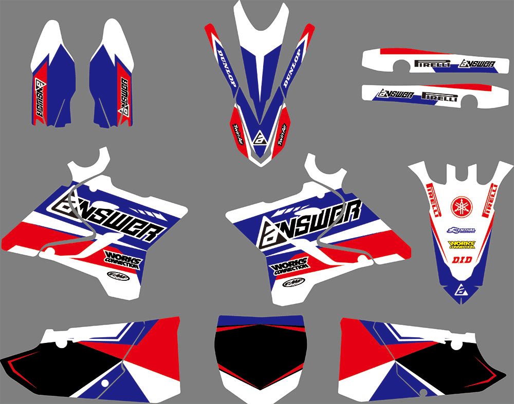 graphics kit YAMAHA YZ 125-250 2015-2021 ANSWER