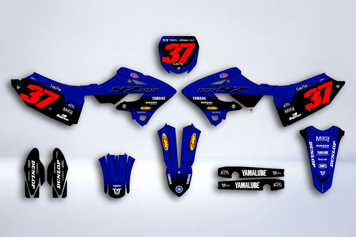 graphics kit Yamaha YZ 125/250 2022-2025 - KYNTAR