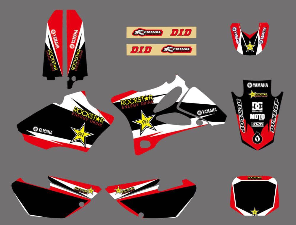 Kit déco Yamaha YZ 85 2002-2014 - RED ROCKSTAR