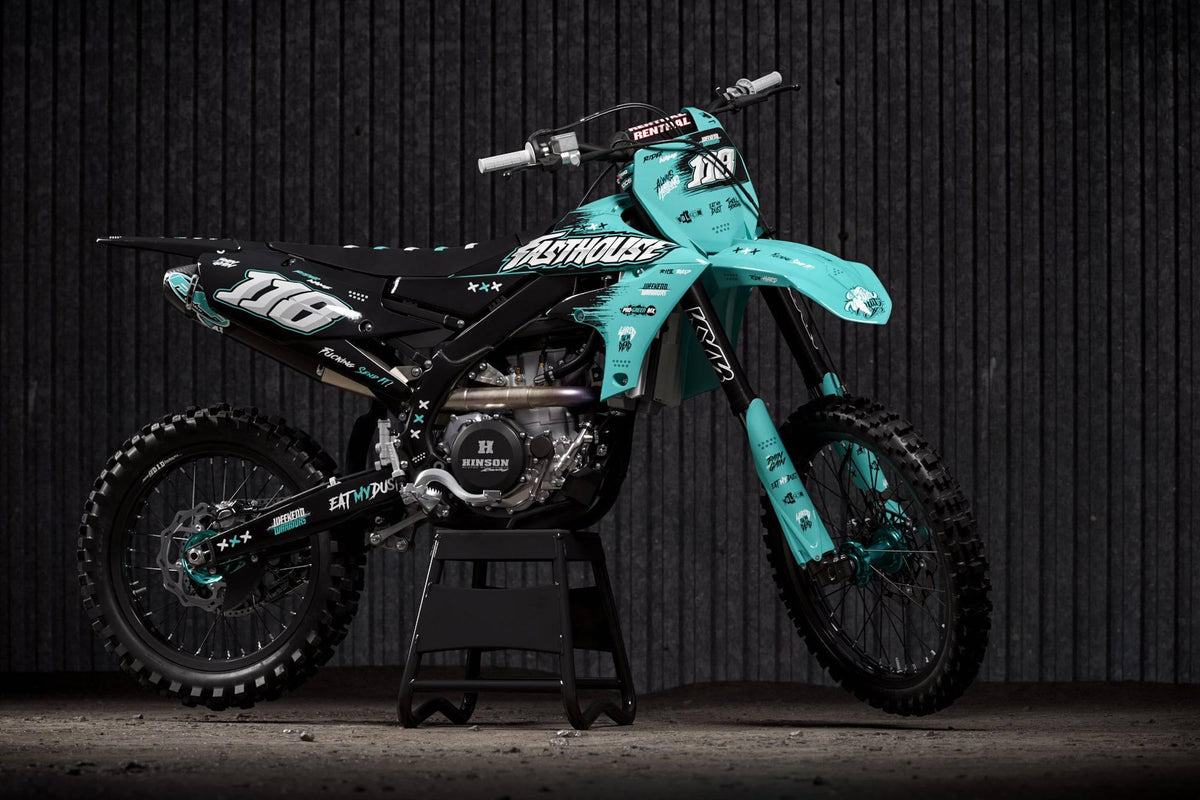 YAMAHA YZ/YZF/WR/WRF/TTR/DTR/DTX/XT 660 graphics kit - FASTHOUSE V2