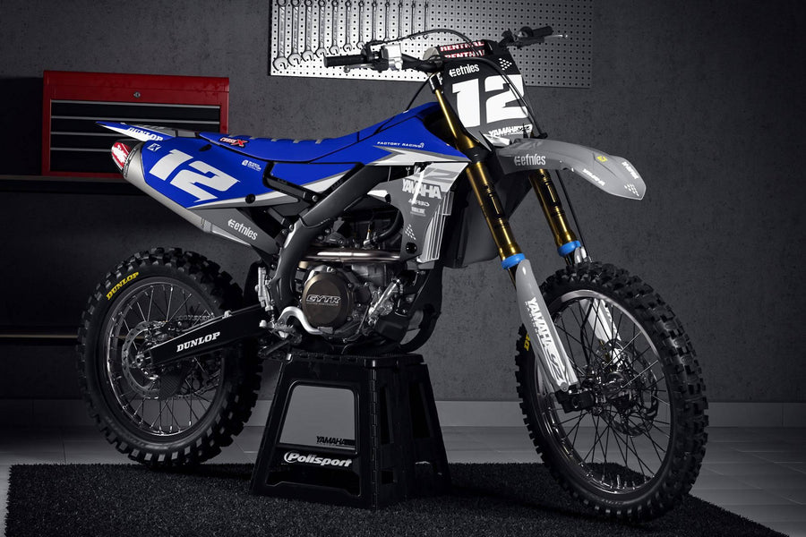 YAMAHA YZ/YZF/WR/WRF/TTR/DTR/DTX/XT 660 graphics kit - Aura Grey