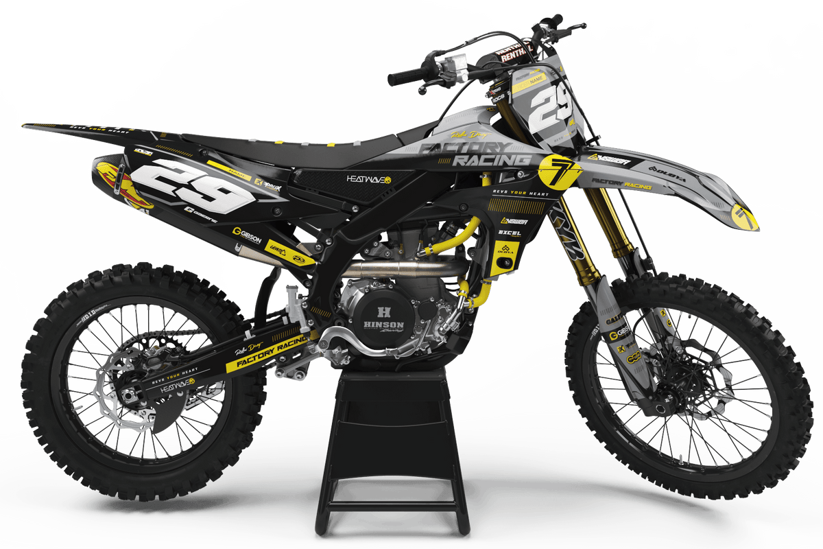 YAMAHA YZ/YZF/WR/WRF/TTR/DTR/DTX/XT660 graphics kit - ETHER