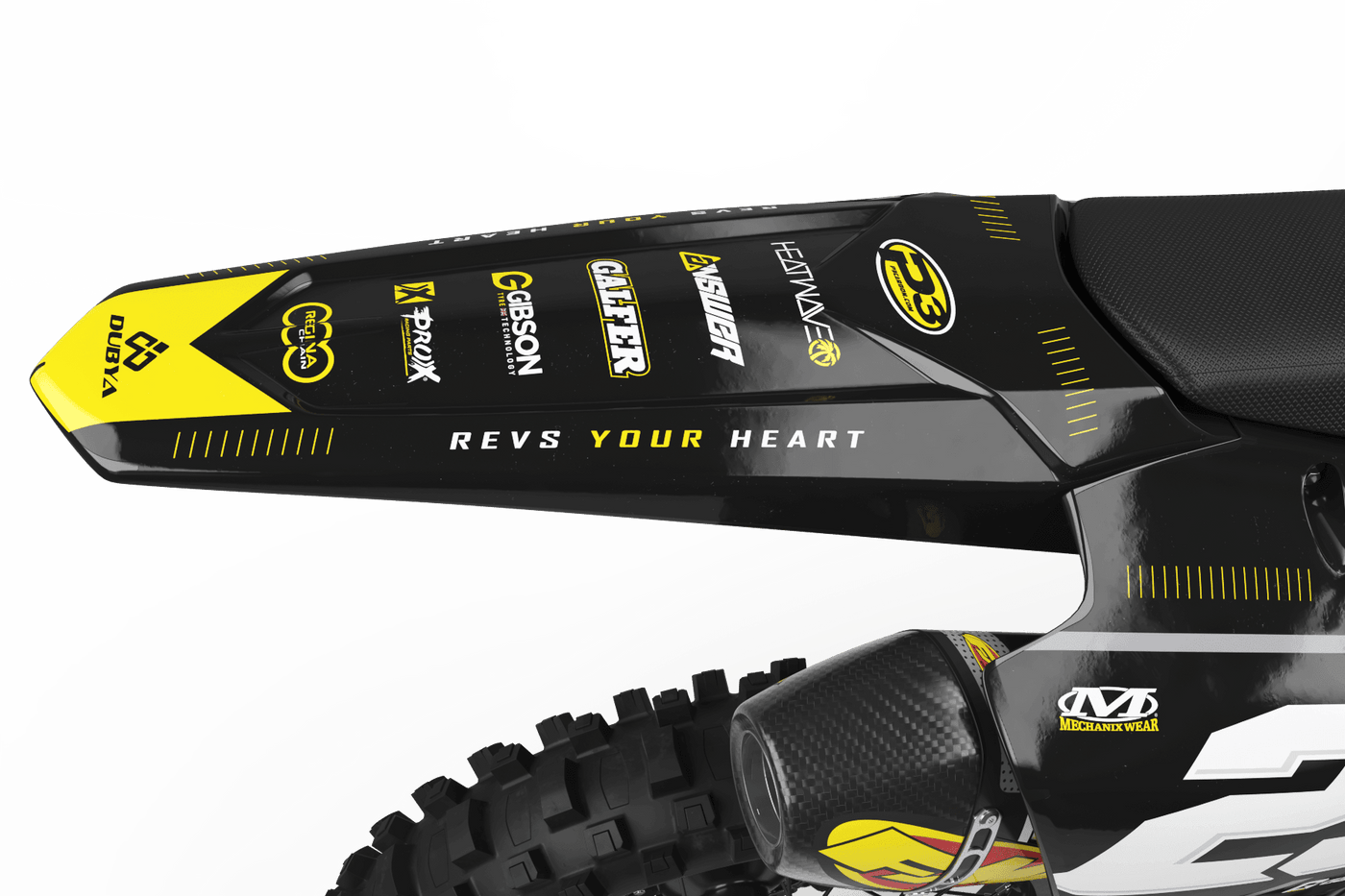 Dekor-Kit YAMAHA YZ/YZF/WR/WRF/TTR/DTR/DTX/XT660 - ETHER