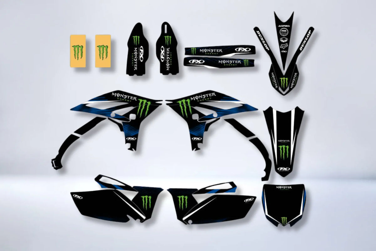 Kit Déco YAMAHA YZF 250 2010-2013 - BLUE MONSTER
