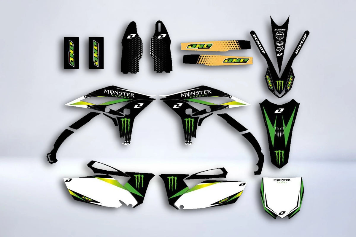 graphics kit YAMAHA YZF 250 2010-2013 Green Monster