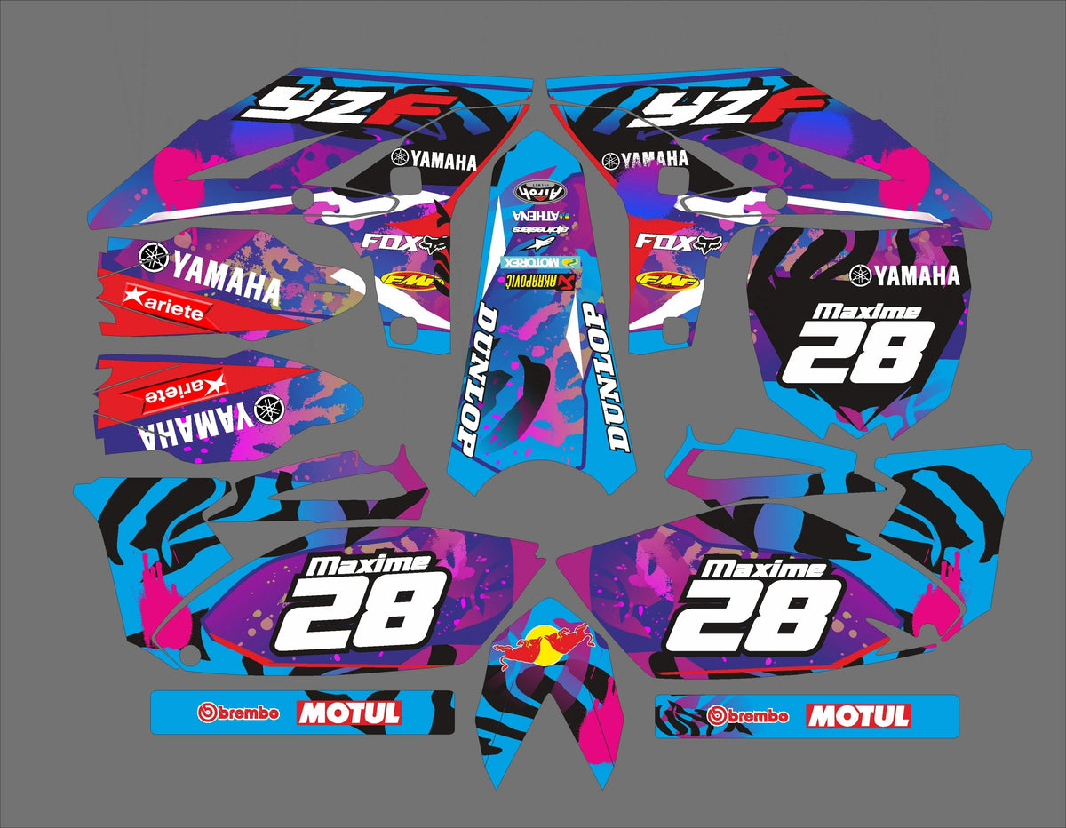 Kit Déco YAMAHA YZF 250 2010-2013 MULTI