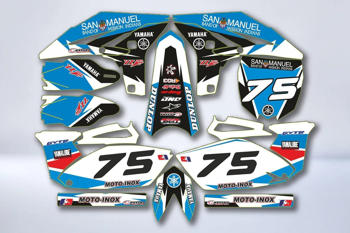 Kit Déco YAMAHA YZF 250 2010-2013 - SAN MANUEL