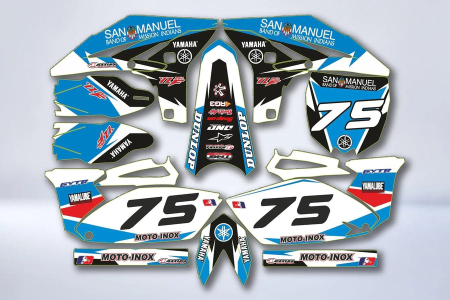 Kit Déco YAMAHA YZF 250 2010-2013 - SAN MANUEL