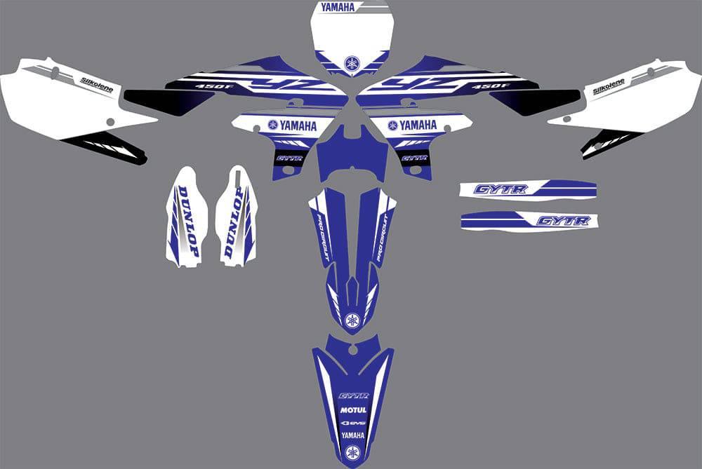 graphics kit YAMAHA YZF 250 (2019-2021) / 450 (2018-2022) ORIGINE