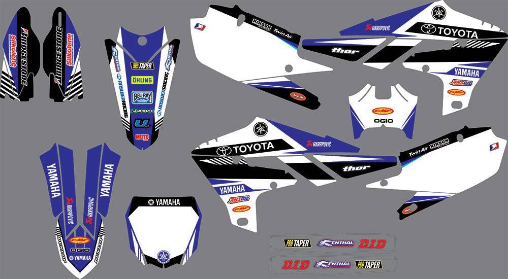 Kit Déco YAMAHA YZF 250 ( 2019-2021 ) / 450 ( 2018-2022 ) TOYOTA