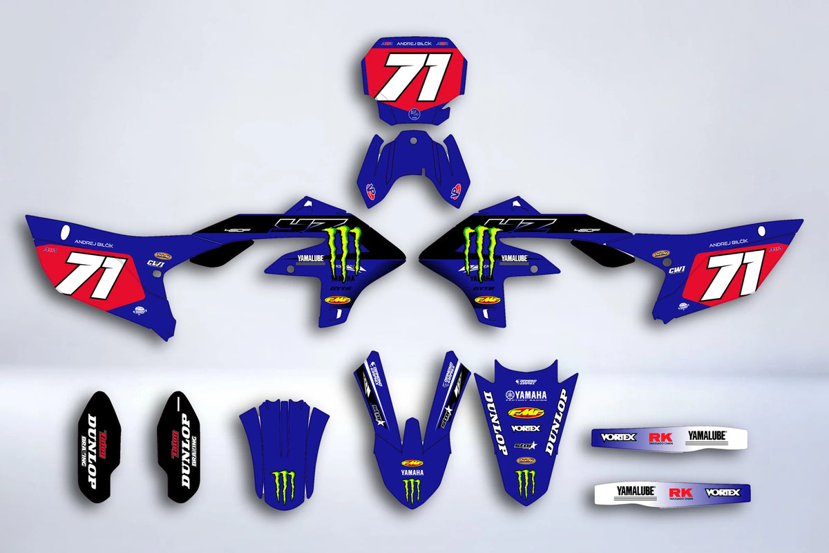 Kit Déco Yamaha YZF 250 2024-2025 & YZF 450 2023-2025 - ARVION