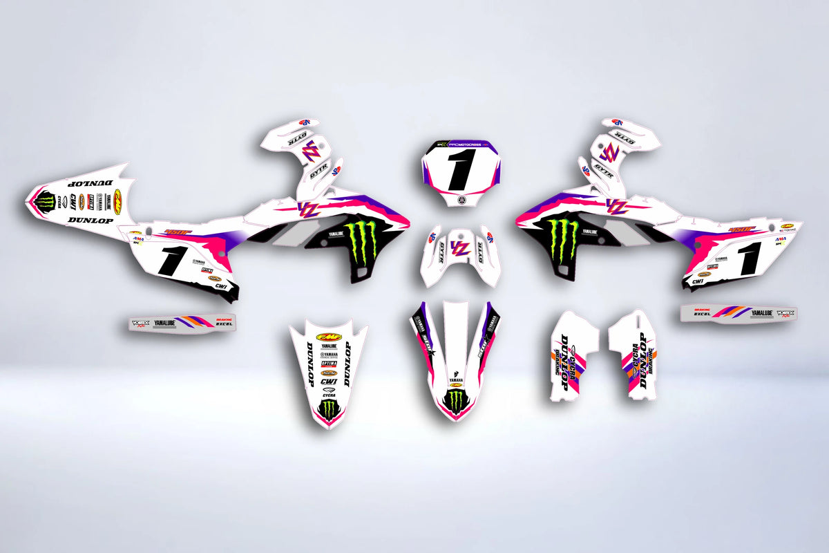 Kit Déco Yamaha YZF 250 2024-2025 & YZF 450 2023-2025 - DYNEXA