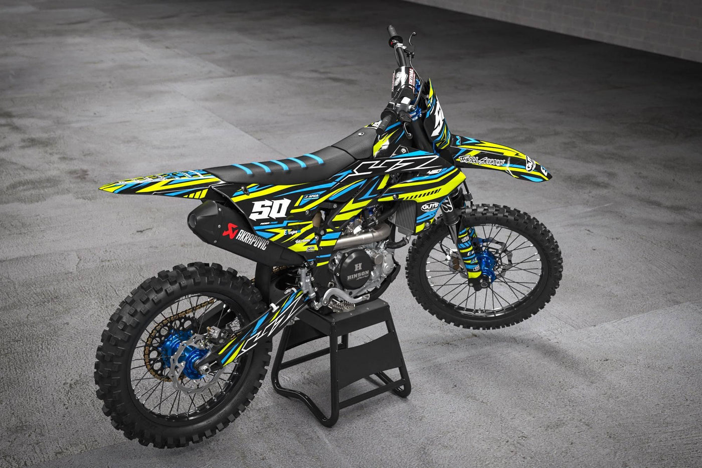 Kit Déco Yamaha YZF 250 2024-2025 & YZF 450 2023-2025 - ANGULAR