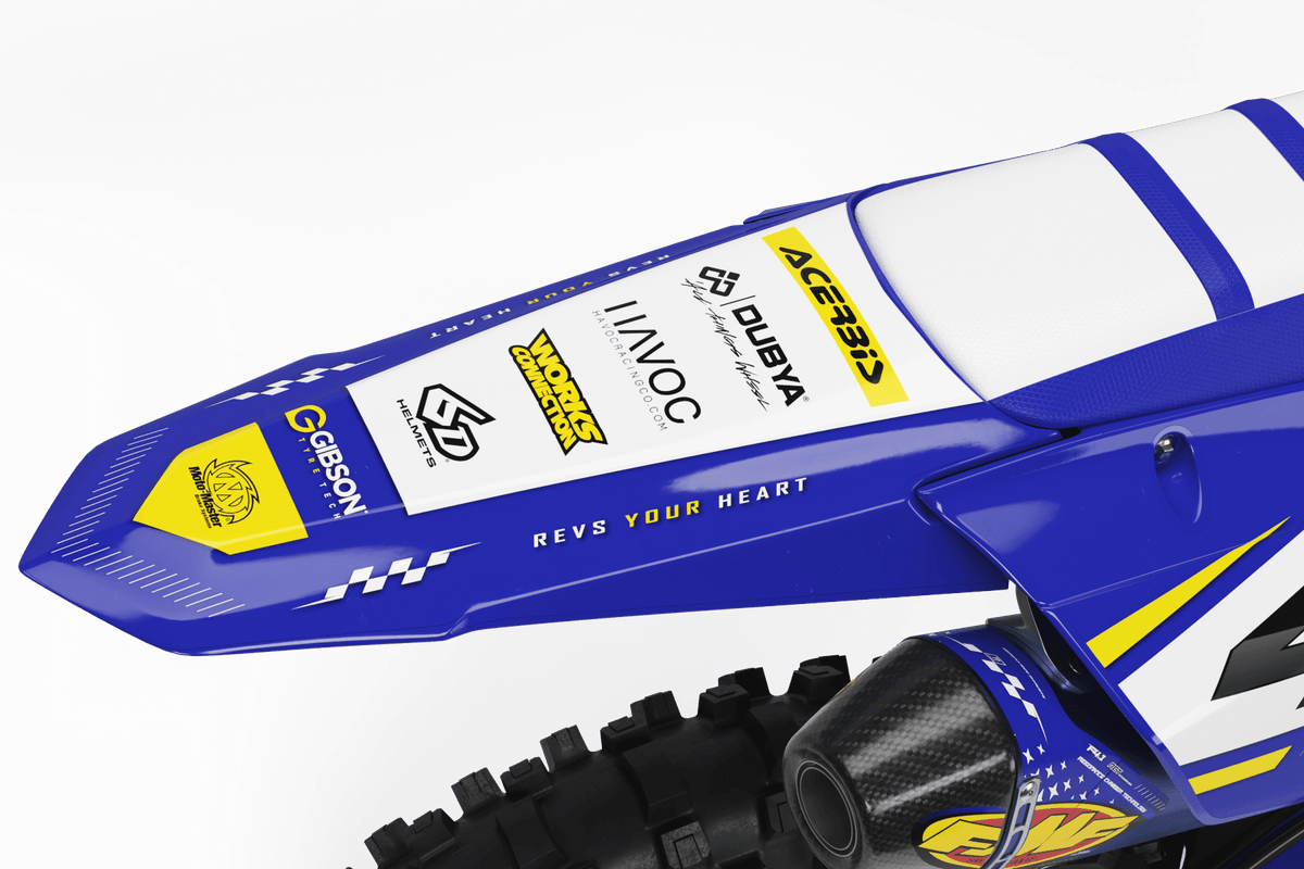 Kit Déco Yamaha YZF 250 2024-2025 & YZF 450 2023-2025 - FACTORY YELLOW