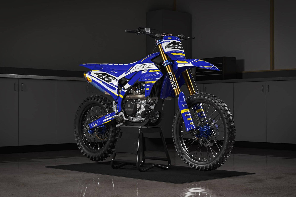 Kit Déco Yamaha YZF 250 2024-2025 & YZF 450 2023-2025 - FACTORY YELLOW