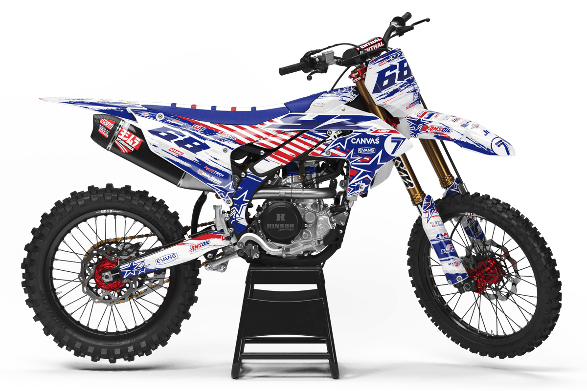 Kit Déco Yamaha YZF 250 2024-2025 & YZF 450 2023-2025 - PATRIOT
