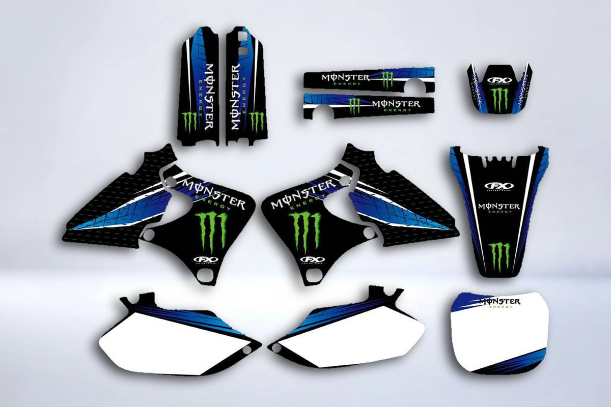 kit gráfico YAMAHA YZF 250 - 426 1998-2002 AZUL MONSTER