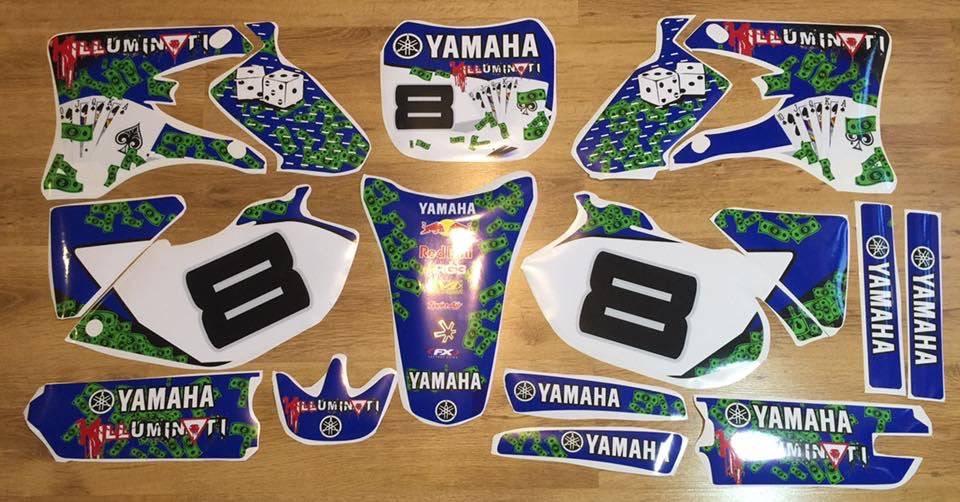 Graphics kit YAMAHA YZF 250-450 2003-2005 ILLUMI