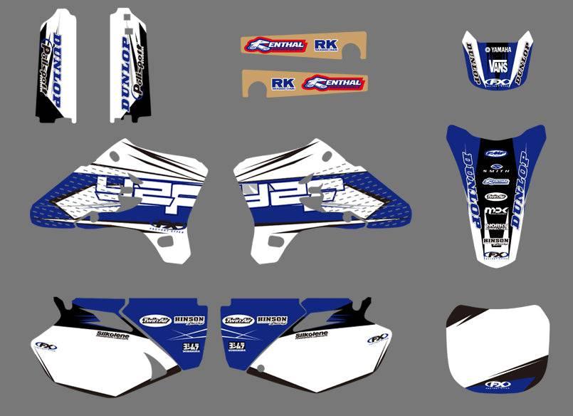 Kit Déco YAMAHA YZF 250-450 2003-2005 ORIGINAL