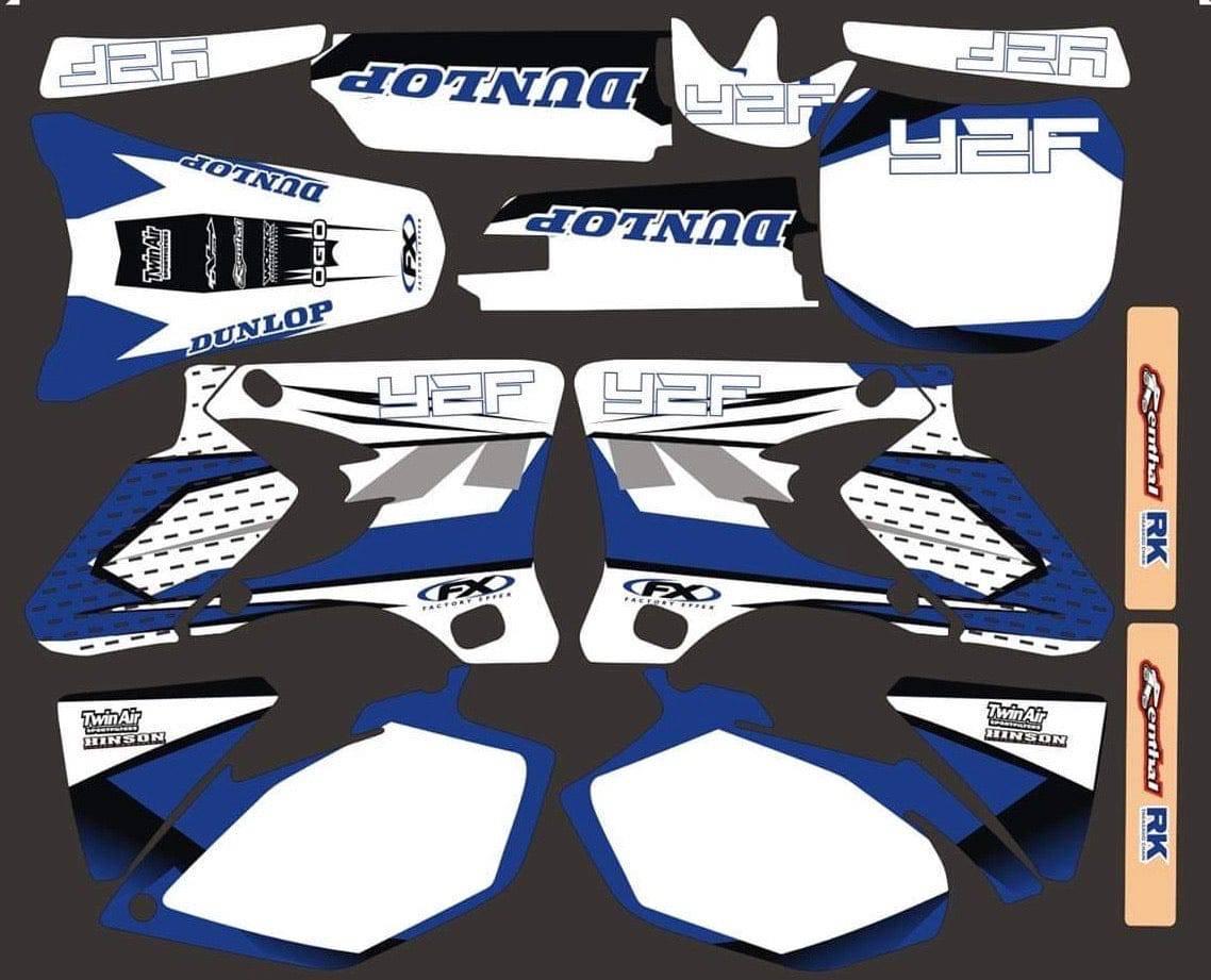 Kit Déco YAMAHA YZF 250-450 2003-2005 ORIGINAL #2