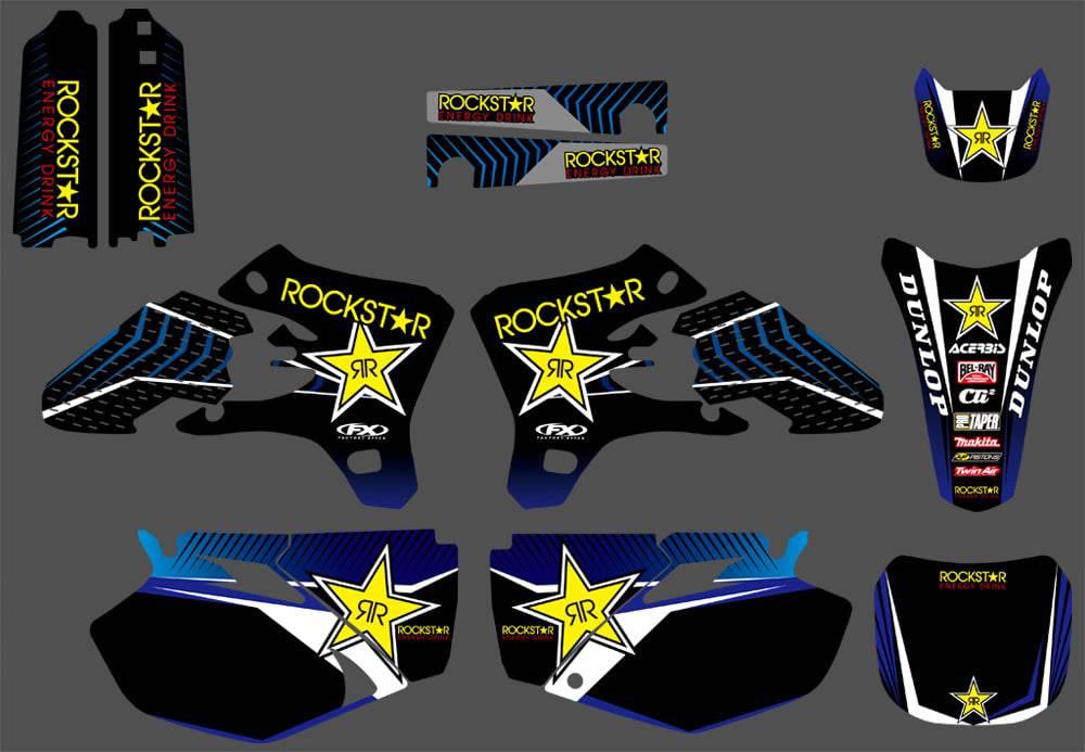 Kit Déco YAMAHA YZF 250-450 2003-2005 ROCKSTAR