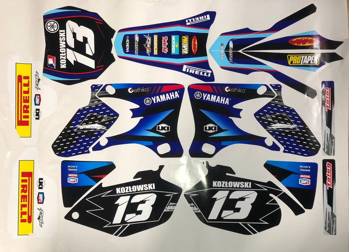 kit gráfico YAMAHA YZF 250-450 2003-2005 SIMPLES