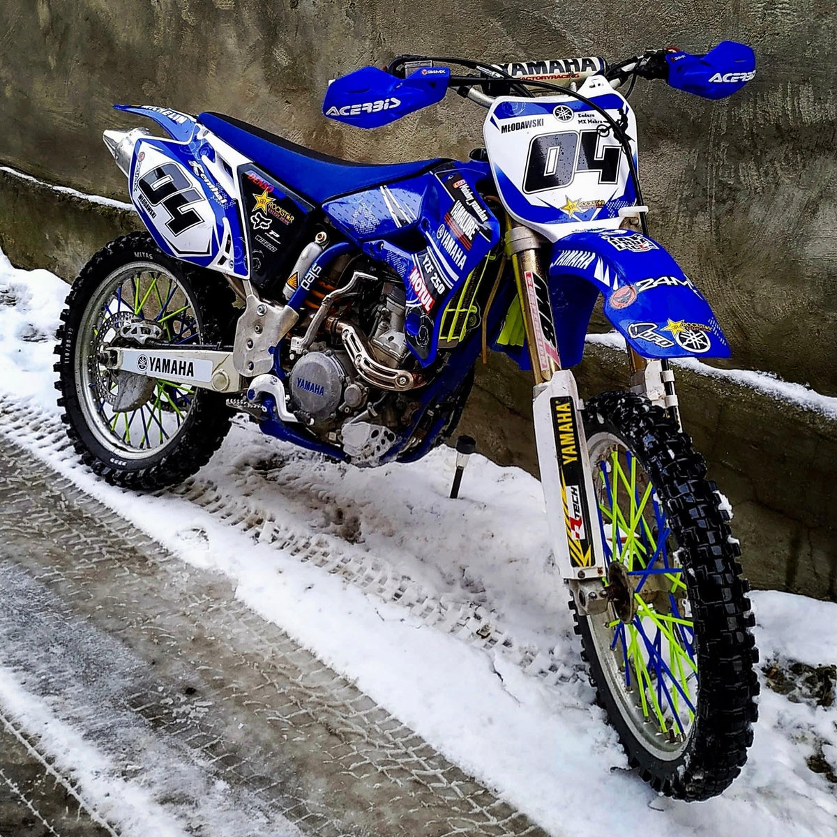Kit Déco YAMAHA YZF 250-450 2003-2005 YAMALUBE