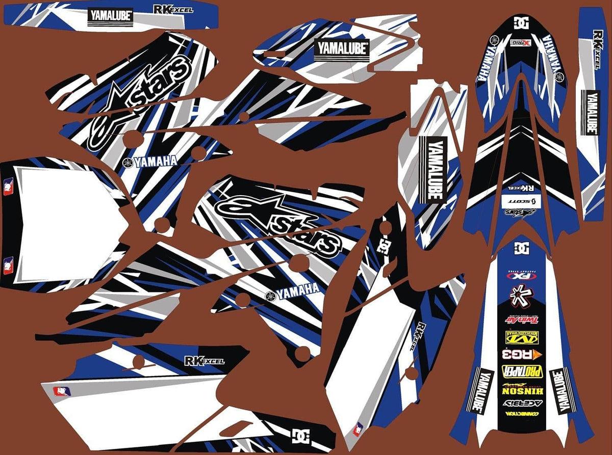 kit gráfico YAMAHA YZF 250-450 2014-2017 ALPINESTAR