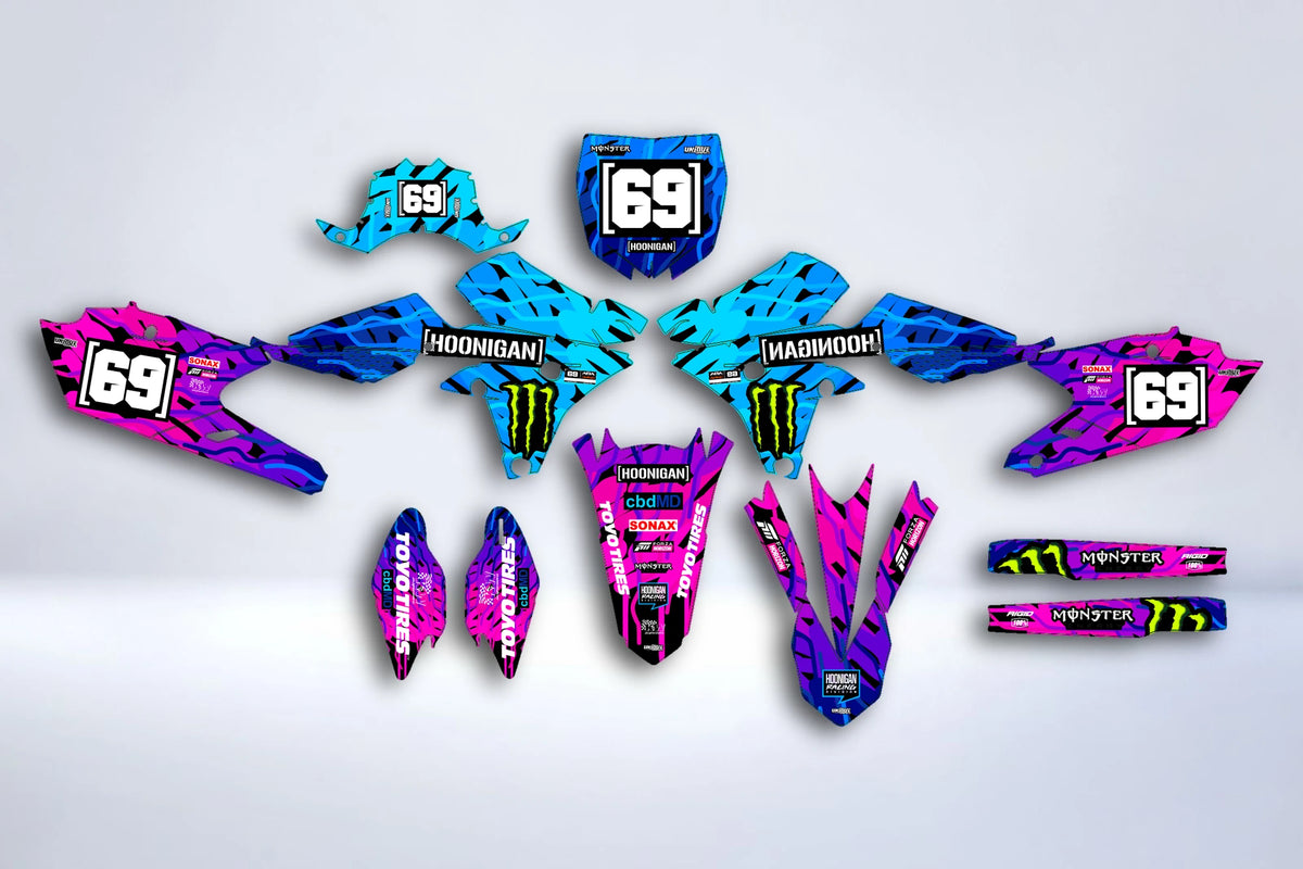graphics kit Yamaha YZF 250-450 2014-2017 - LUMYRA