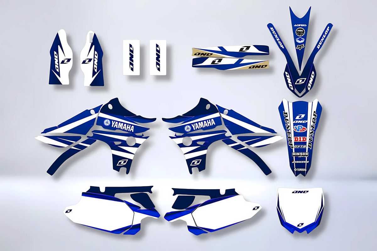 Kit de adhesivos YAMAHA YZF 450 2010-2013 - AZUL