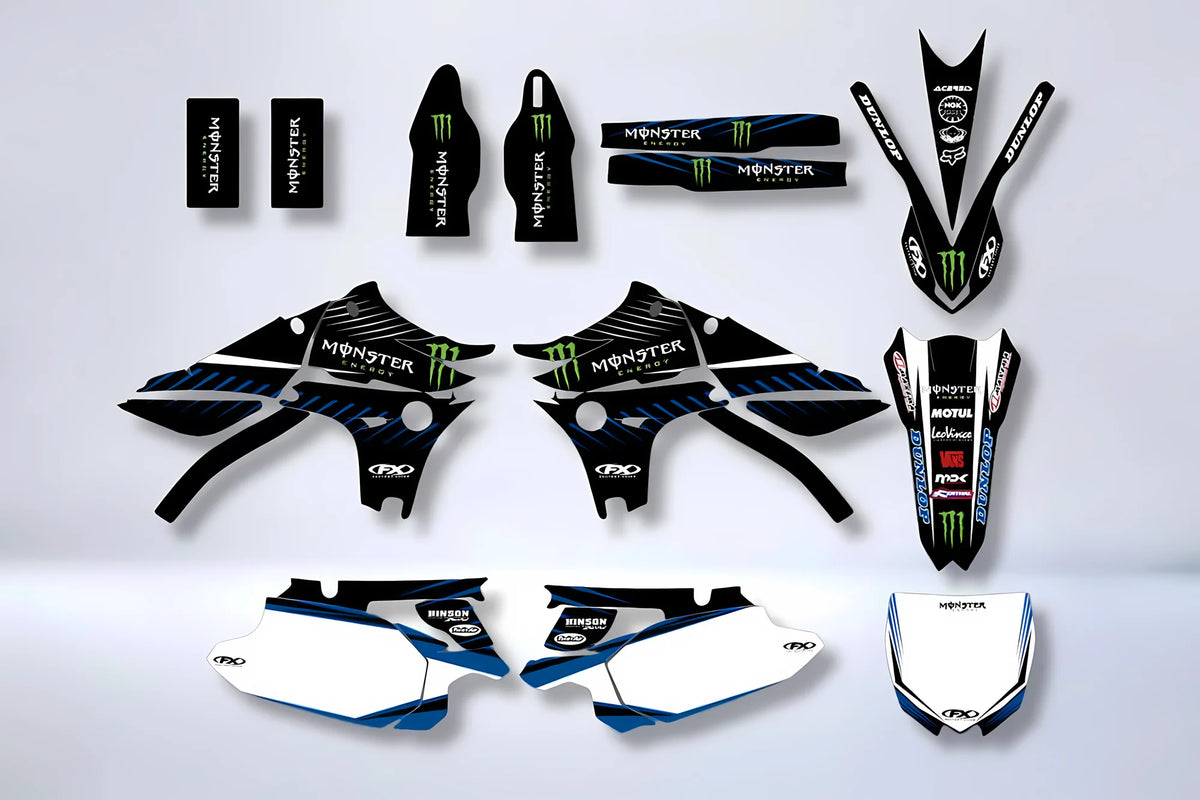 Graphics kit YAMAHA YZF 450 2010-2013 - BLUE MONSTER