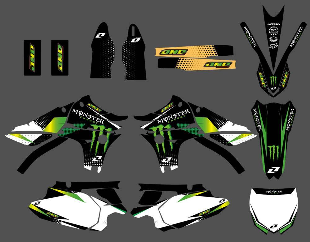graphics kit YAMAHA YZF 450 2010-2013 MONSTER
