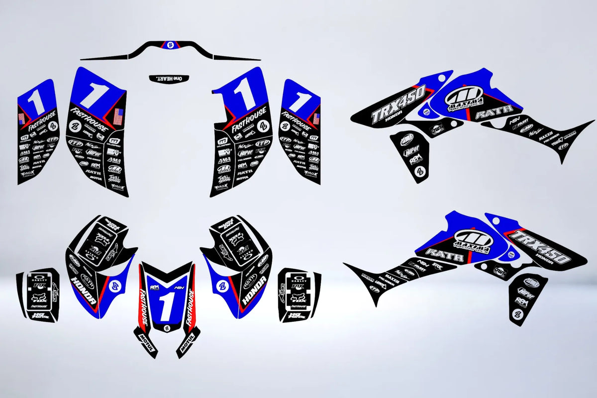 graphics kit HONDA TRX 450 450R 450ER - VOLTIX