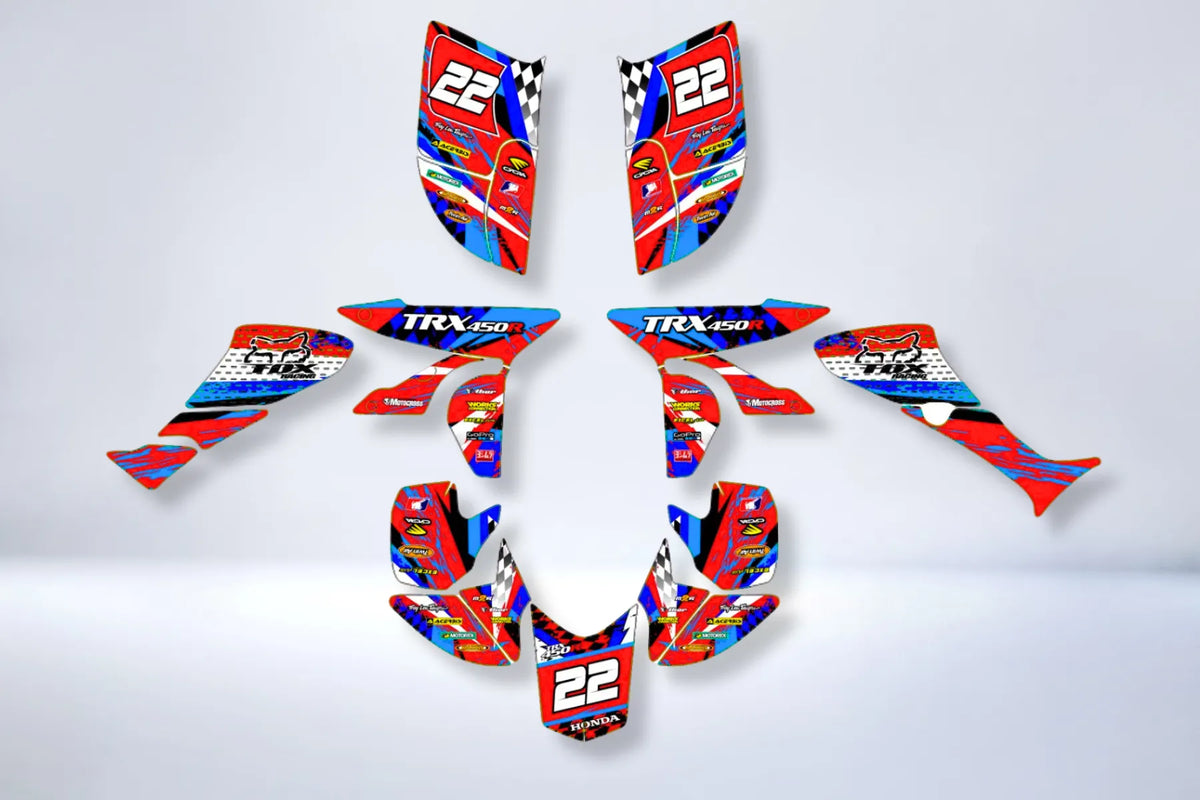 kit gráfico HONDA TRX 450 450R 450ER - VOXTER
