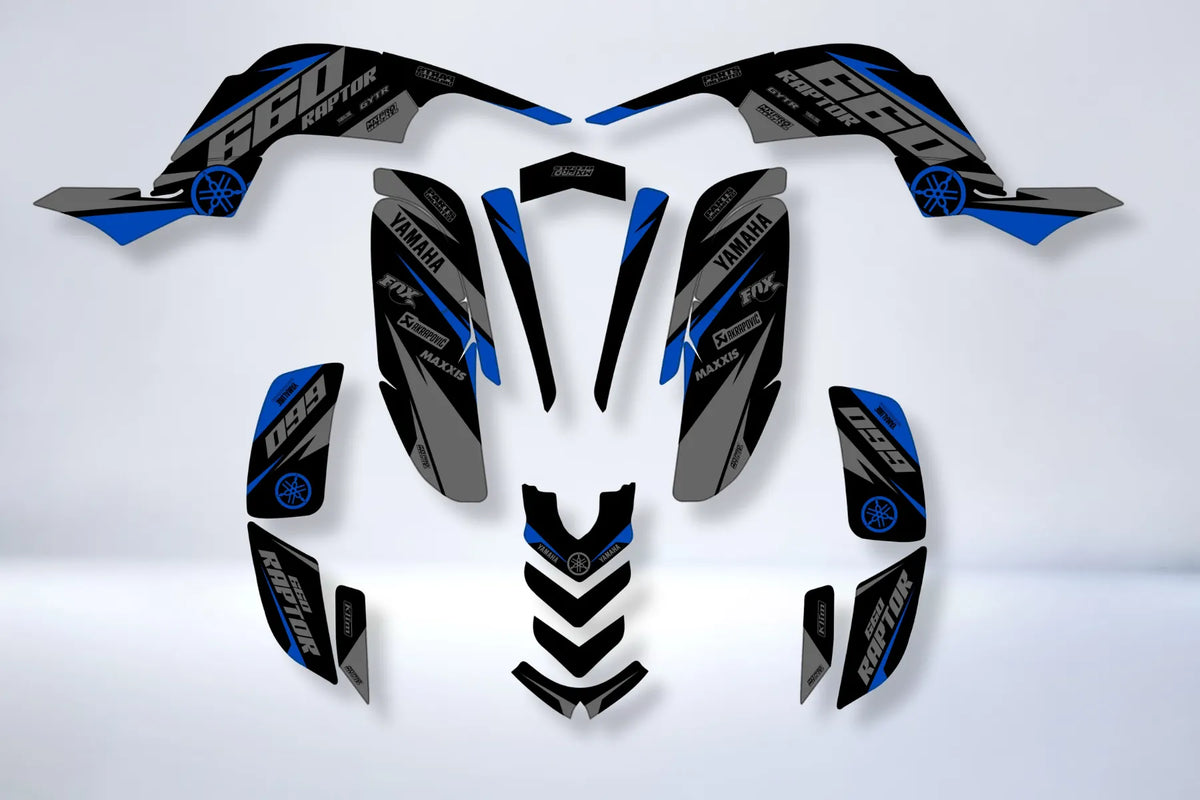 Kit déco Yamaha YFM 660 RAPTOR - MYRONIX