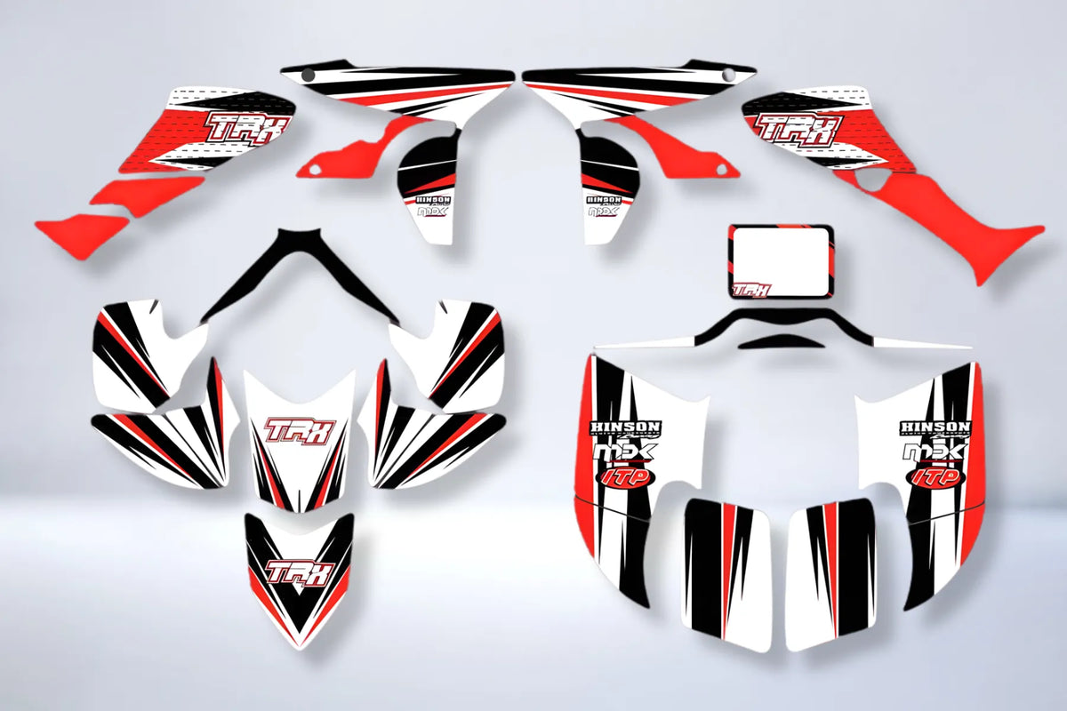 graphics kit HONDA TRX 450 450R 450ER - RED