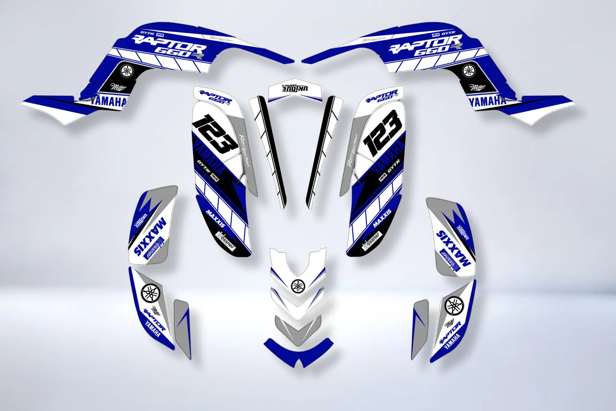 graphics kit Yamaha YFM 660 RAPTOR - AURYX