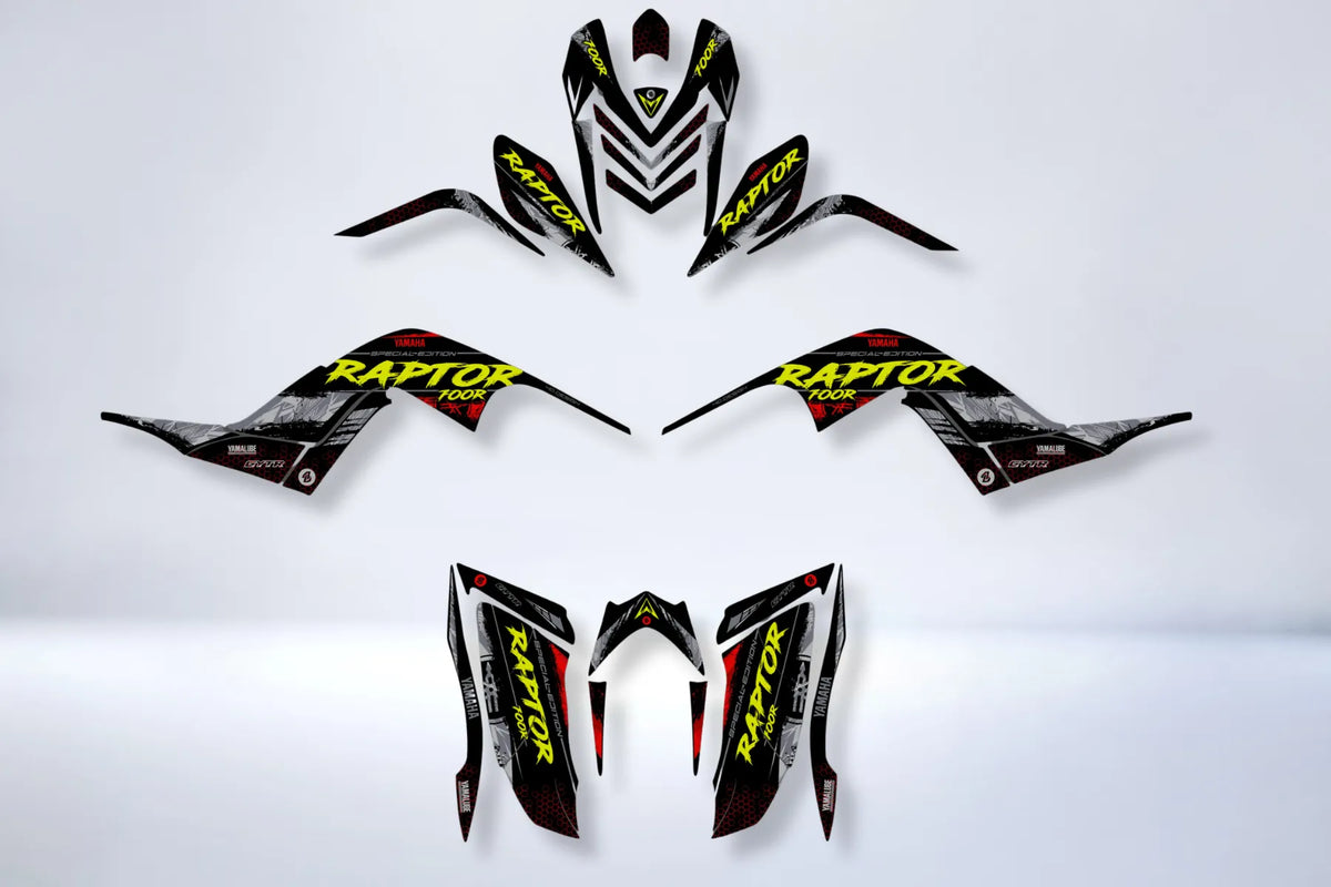 Kit déco Yamaha YFM 700 RAPTOR 2006-2012 - NERYX