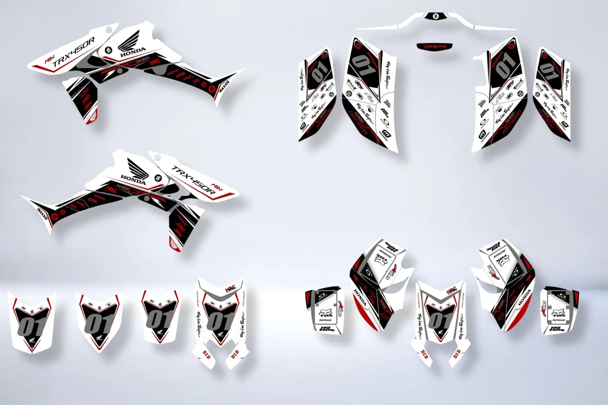 kit gráfico HONDA TRX 450 450R 450ER - ZORNIX