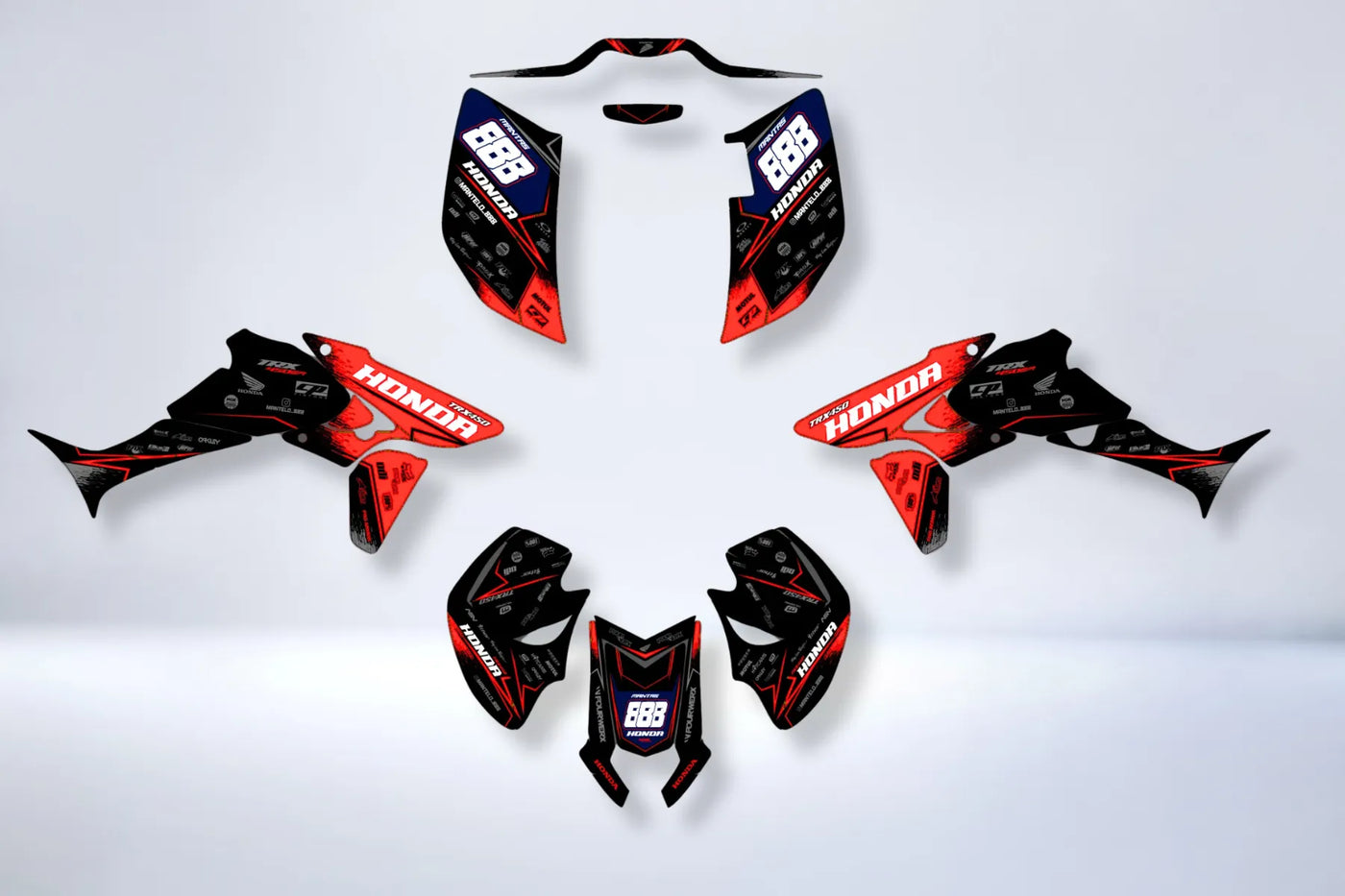 Dekor-Kit HONDA TRX 450 450R 450ER - VENXAR