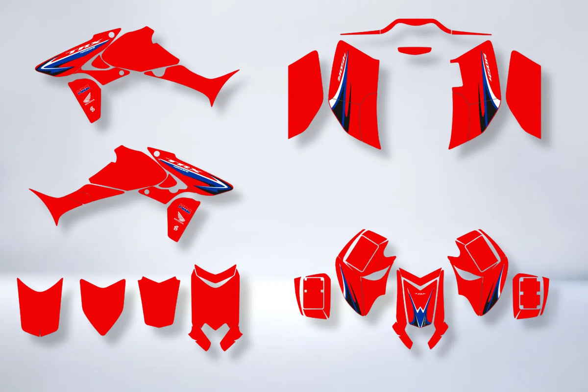 Graphics kit HONDA TRX 450 450R 450ER - ZORVEX