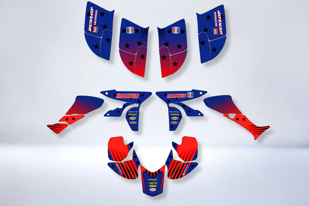 kit gráfico HONDA TRX 450 450R 450ER - VULTRIX