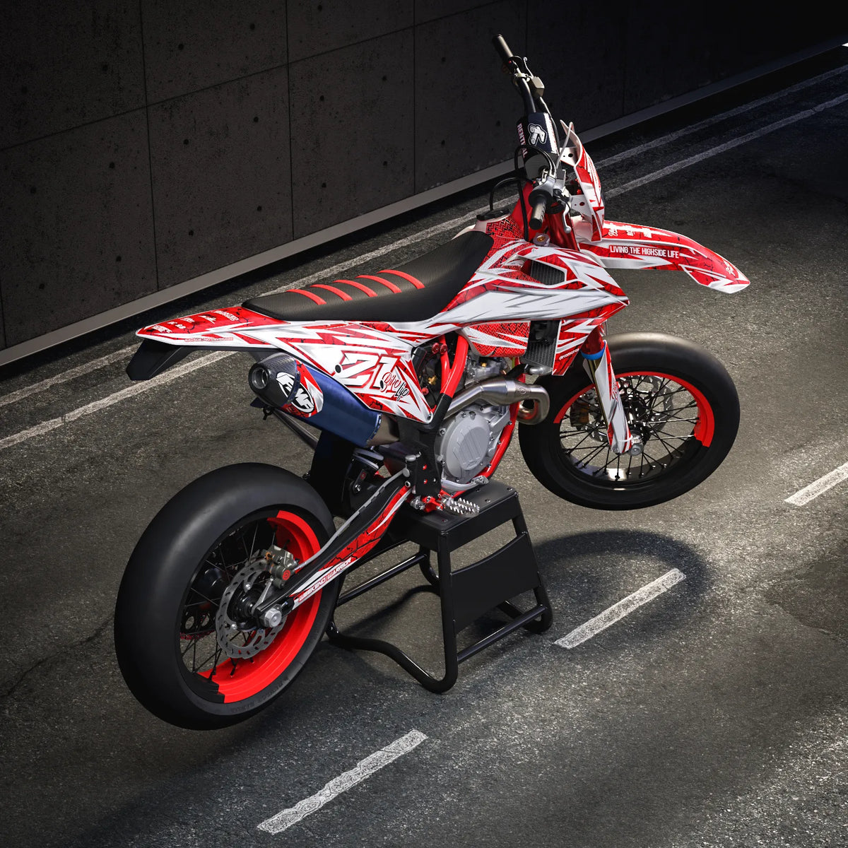 NEW! Blood - Semi-Custom graphics kit
