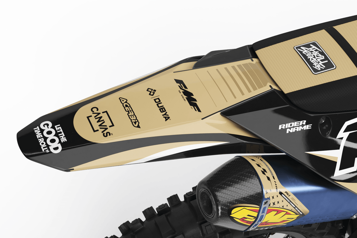 Kit Déco KAWASAKI KXF 250 2025 & KXF 450 2024-2025 - Sandy