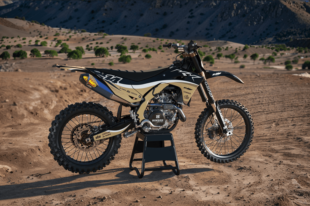 Kit Déco KAWASAKI KXF 250 2025 & KXF 450 2024-2025 - Sandy