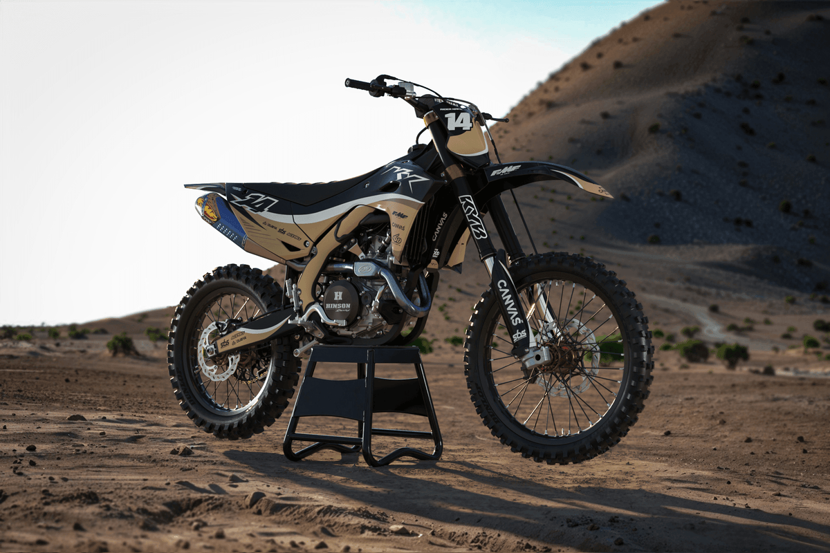 Kit Déco KAWASAKI KXF 250 2025 & KXF 450 2024-2025 - Sandy