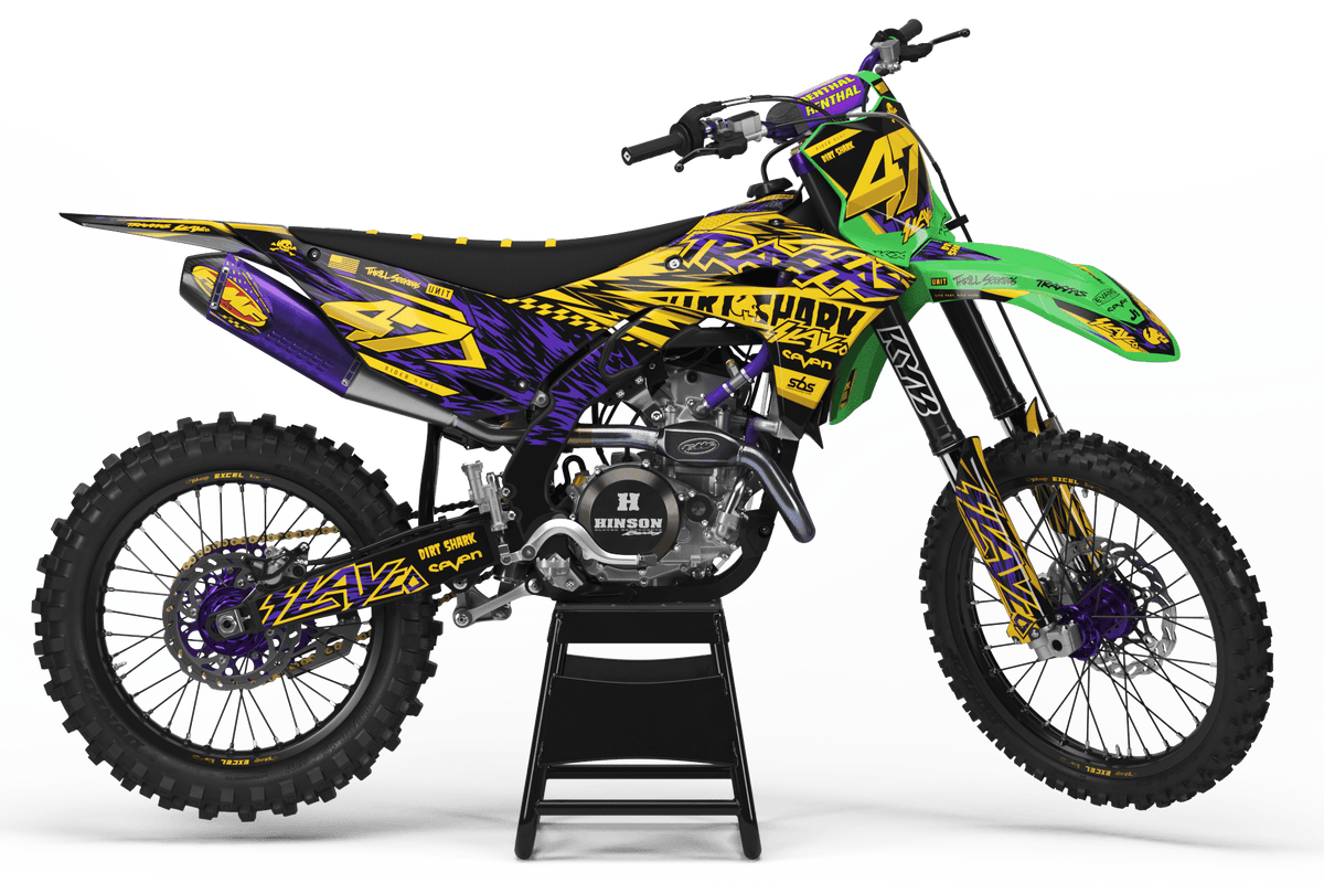 Kit Déco KAWASAKI KXF 250 2025 & KXF 450 2024-2025 - Traxxas