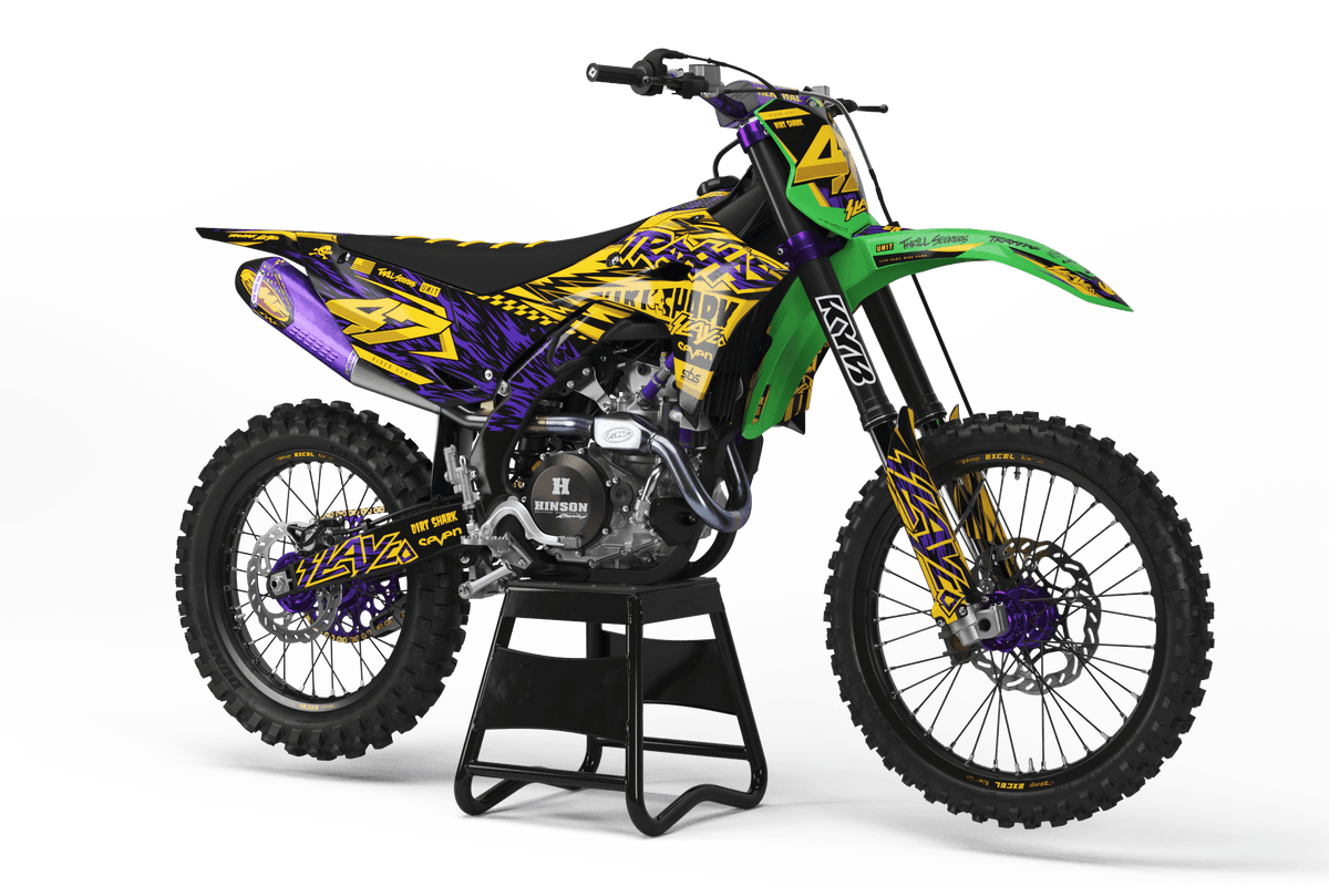 Kit Déco KAWASAKI KXF 250 2025 & KXF 450 2024-2025 - Traxxas